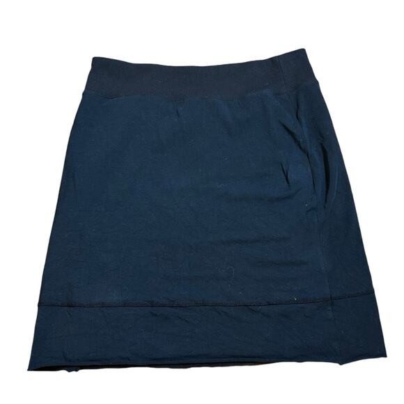 Free People Knit Skirt Sz Large Lined Elastic Waist Fairy Witchy Boho Whimsigoth - Picture 1 of 5
